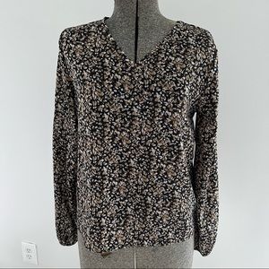 Long Sleeve Neutrals Blouse